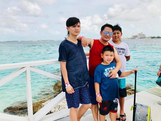 Con trai Bằng Kiều dậy thì tuổi 18 nhìn cao lớn không nhận ra-2