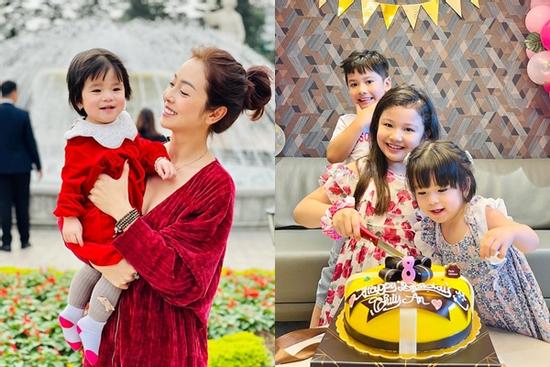 3 con Jennifer Phạm cùng xuất hiện, ngoại hình ai nấy trầm trồ