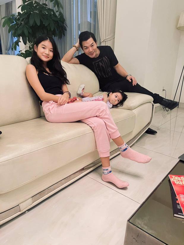 Trần Bảo Sơn lần đầu tung ảnh con gái lớn và em cùng cha khác mẹ-2