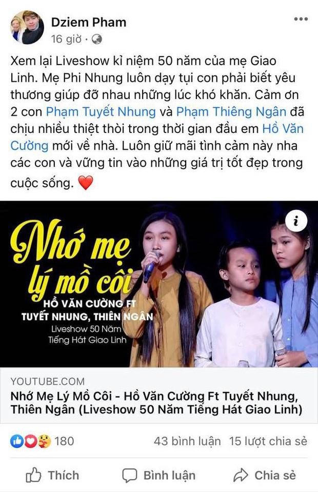 2 con gái nuôi của Phi Nhung thiệt thòi nhiều từ khi Hồ Văn Cường xuất hiện-1