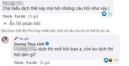 Dương Thùy Linh phản dame khi bị chỉ trích đang dịch mà đòi đi biển-2