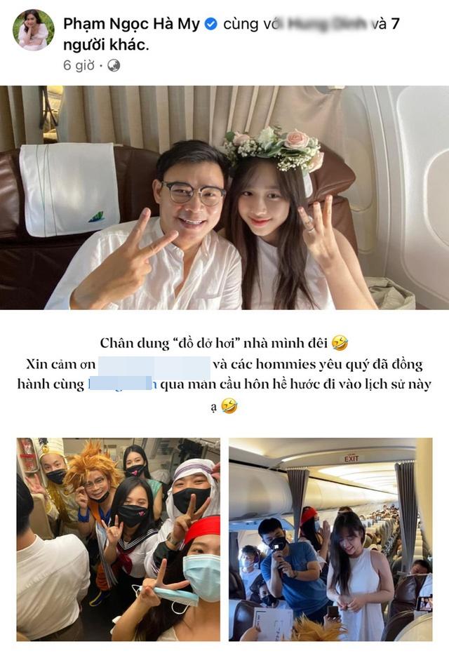 Gia thế toàn thứ dữ của nữ MC và ông chú triệu đô đình đám MXH-1