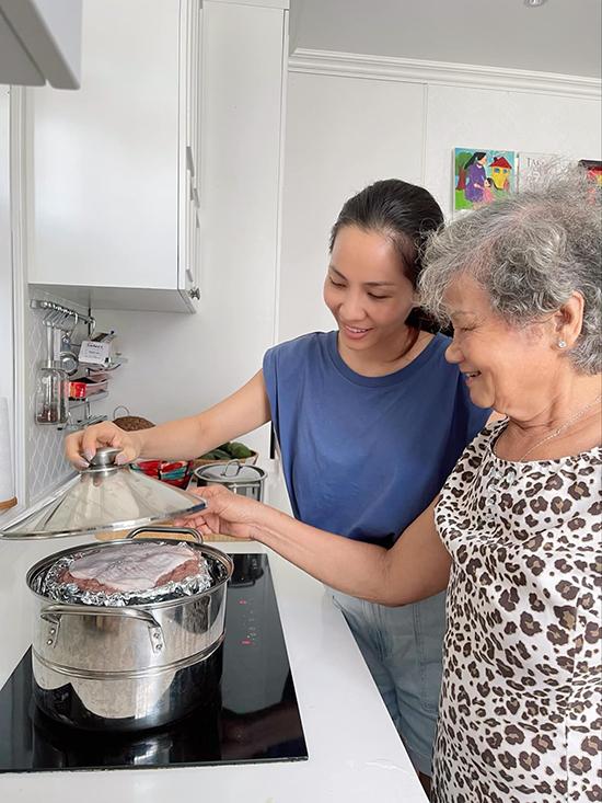 Vợ Hoàng Bách được mẹ chồng dạy làm pate gia truyền-2