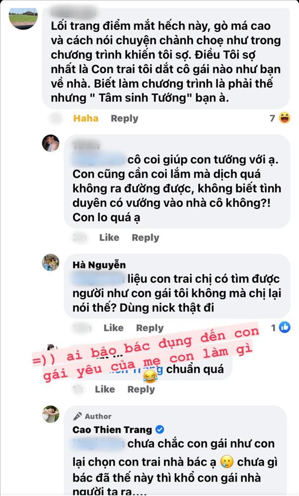 Bị chê tan nát tơi bời, Cao Thiên Trang phản dame ghê gớm như bà nội trợ-3