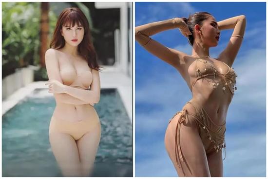 Ngọc Trinh diện nội y nude nhìn qua tưởng không mặc gì