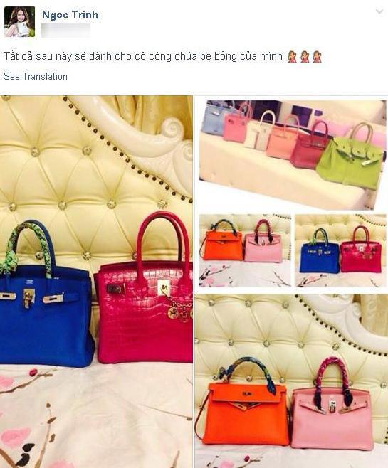 Ngọc Trinh - Lily Chen đụng từ siêu xe đến túi Hermès, còn bị nghi chung bồ-16