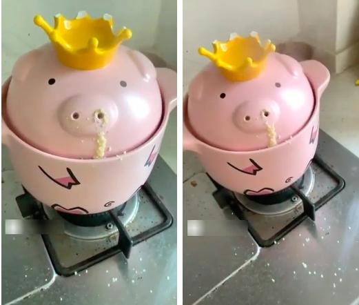 Tin lời chủ sốp, cô gái sắm ngay chiếc nồi heo hồng thông hơi và cái kết éo le-3