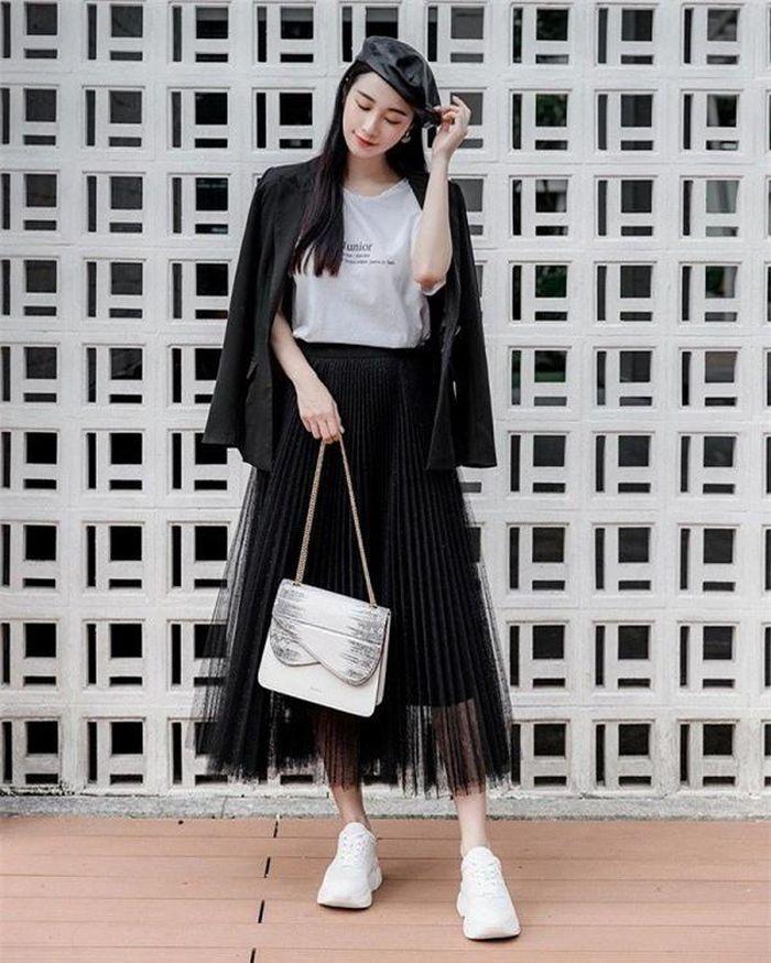Mix chân váy tầng sao cho thời trang sành điệu Tìm hiểu ngay  TH Điện  Biên Đông