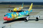 Hãng hàng không Nhật in hình Pikachu lên máy bay