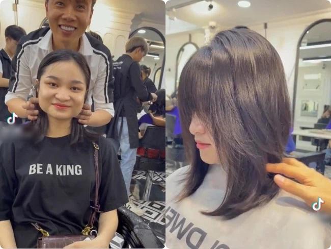 Vớ nàng mặt vuông, tóc layer chính là kiểu tóc cứu rỗi nhan sắc đáng kể.