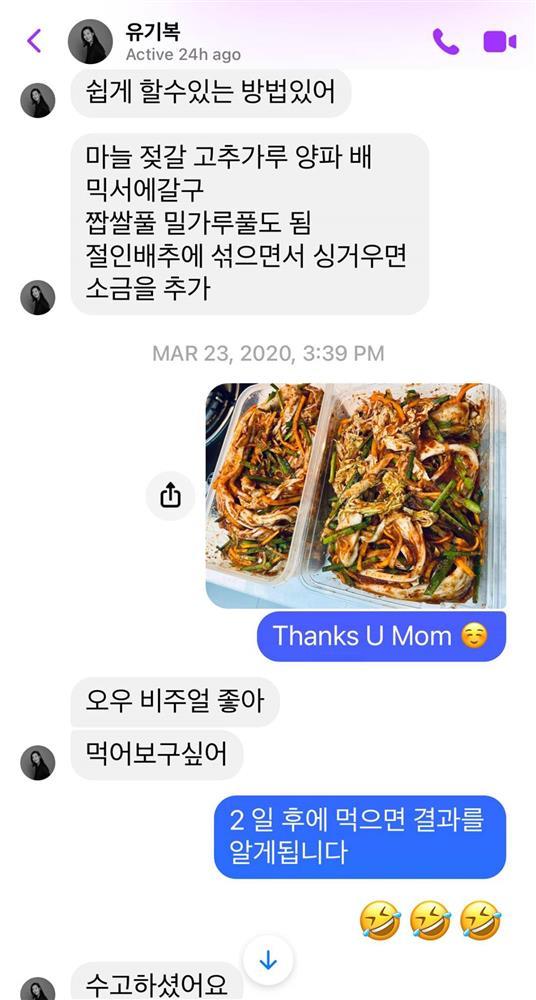 Tin nhắn mẹ chồng Hàn gửi Pha Lê khi biết con dâu mang thai-4