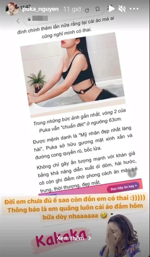 Bị đồn bầu bí với Gin Tuấn Kiệt, Puka quăng luôn chiếc đầm tai hại-6