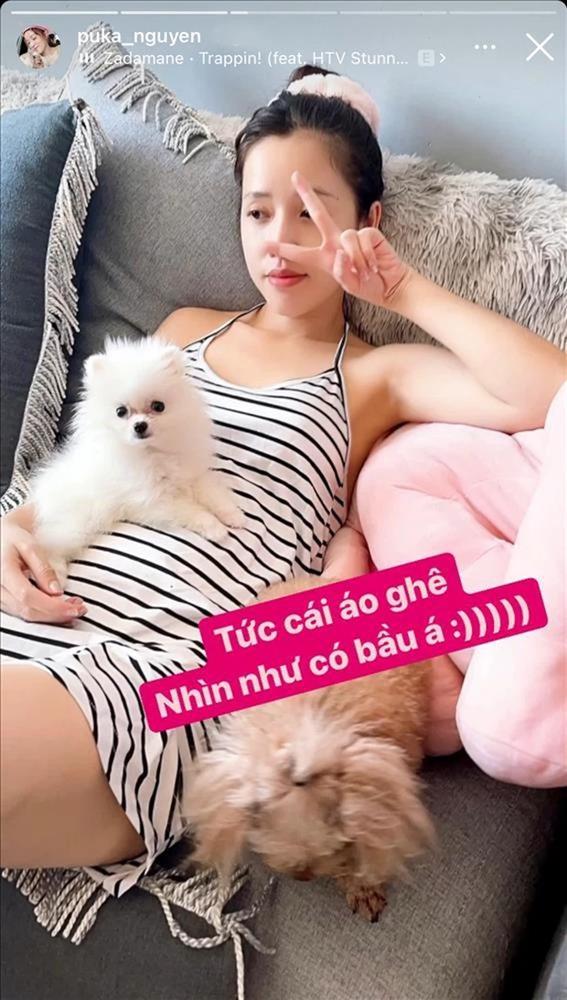 Bị đồn bầu bí với Gin Tuấn Kiệt, Puka quăng luôn chiếc đầm tai hại-8