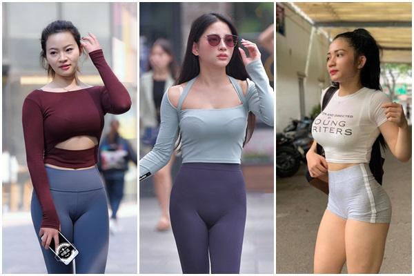 Lâm Khánh Chi U50 mặc đồ tập dạo phố, khoe vòng eo 60-4