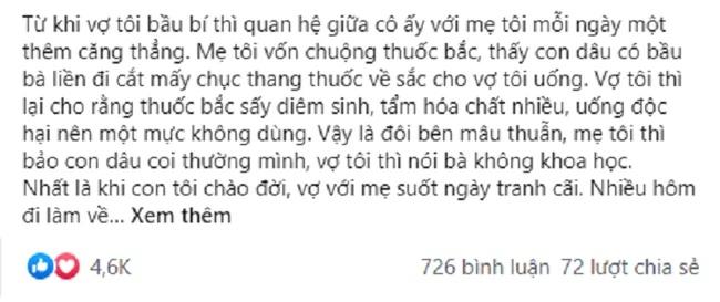 Nghĩ vợ hỗn với mẹ, chồng thẳng tay tát nhưng thấy đĩa bột, mặt anh tím tái-1