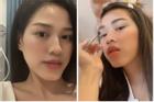 Hoa hậu Đỗ Thị Hà tiếp tục 'sửa nhẹ' một điểm trên gương mặt