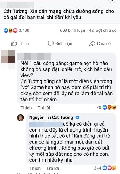 Cát Tường bị nghi cố tình diễn trò đưa cô gái 12 mối tình vào tròng-5