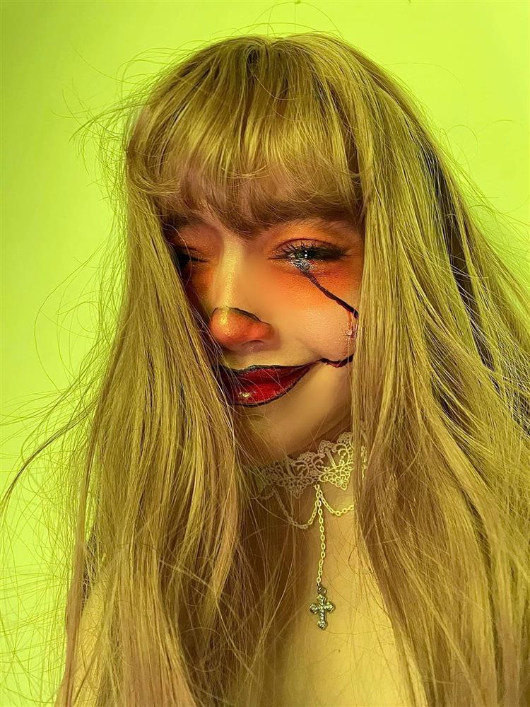 Elly Trần hố nặng vì hóa trang Joker mà nhầm thành phim kinh dị-3