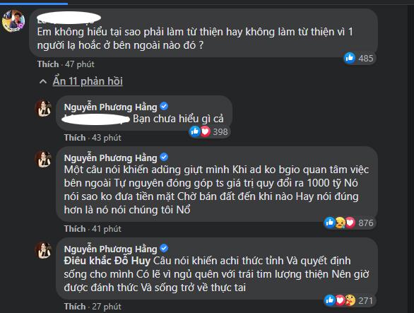 Bà Phương Hằng dừng quỹ nghìn tỷ từ thiện chỉ vì 1 câu nói của cô VO-4