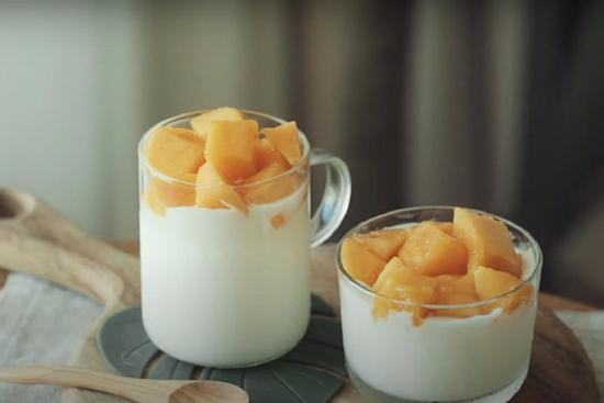 Cách làm sữa xoài thơm ngon đơn giản