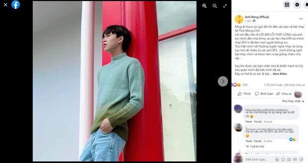 Nam ca sĩ Việt đạo nhạc BTS lươn lẹo khi xóa MV nhưng không gỡ bản audio-1