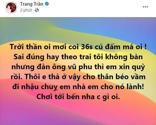 Trang Trần xin quỳ trước cú đấm Hoàng Yến của chồng cũ-2