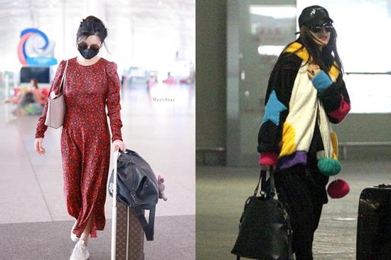 Phạm Băng Băng ra sân bay nhưng người ta lại tưởng nàng là... cô Ba Sài Gòn!