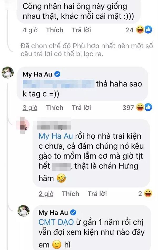 Trọng Hưng bị ví giống chồng cũ cô Xuyến từ mặt đến nết, Âu Hà My thả haha-2