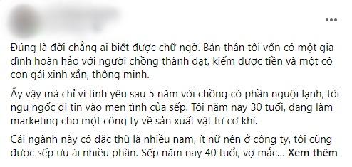 Sếp hứa làm tình nhân sẽ cho mọi thứ, nửa năm sau tôi bị đuổi cổ phũ phàng-1