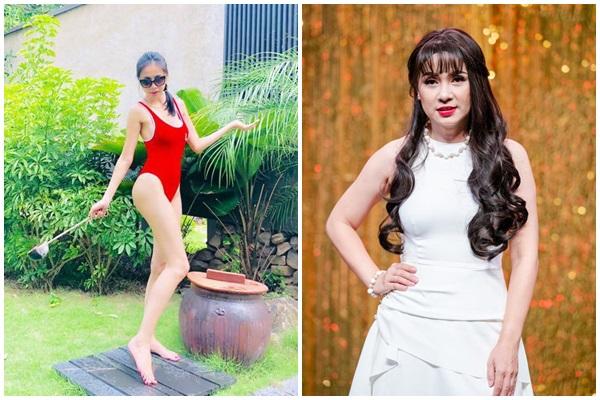 Phương Mỹ Chi, Khánh Thi... giảm cân bằng cách mặc áo mưa tập thể dục-5