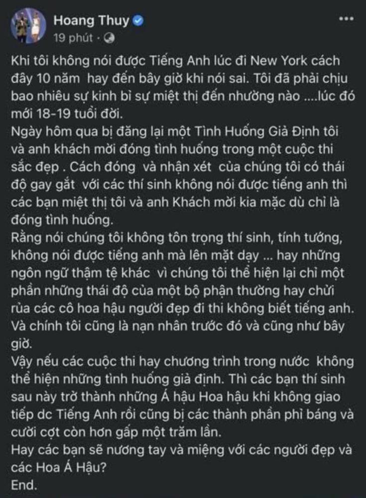 Á hậu Hoàng Thùy bức xúc vì bị evil edit câu view-5