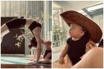 Bị soi bụng mỡ, Hồ Ngọc Hà 'dằn mặt' bằng loạt hình yoga với Leon
