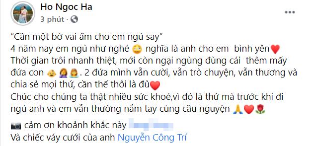 Hồ Ngọc Hà viết ngôn tình gửi Kim Lý, đám cưới đang rất gần?-1