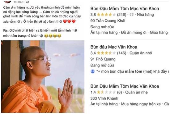 Mạc Văn Khoa và vợ làm gì khi quán bị 'khủng bố' bún đậu có gián?