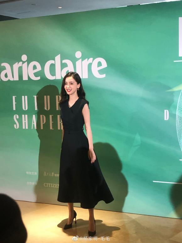 Angelababy mặc váy sang chảnh là vậy nhưng lại đi... dép lê-6