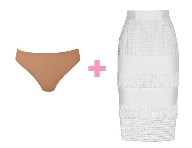 Ngọc Trinh trổ tài mix đồ với nội y ren nhưng chớ có dại học theo-9