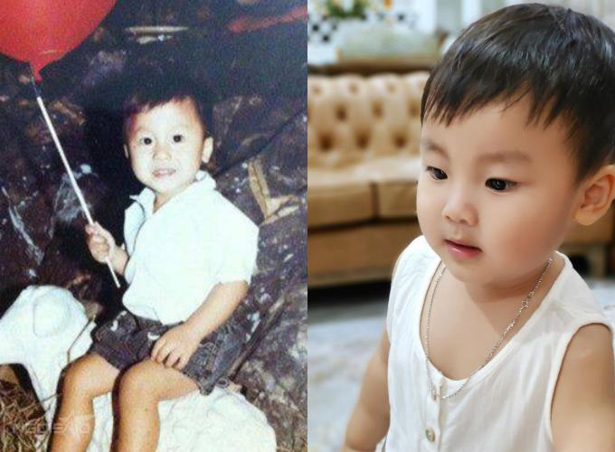 Quý tử nhà Hòa Minzy được mẹ lên đồ xịn sò từ nhỏ-10