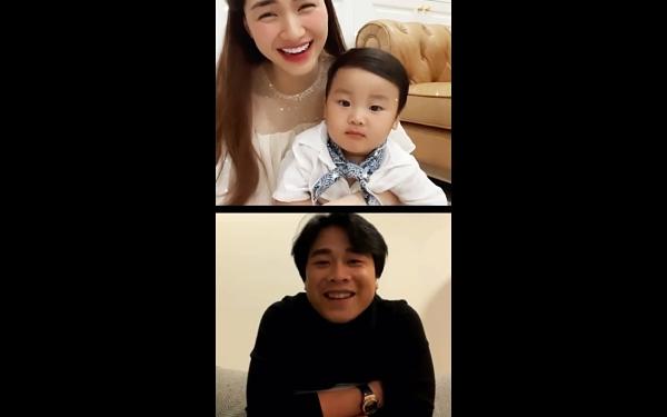 Bé Bo nhà Hòa Minzy lại có màn trêu cậu Đức Phúc cực tổn thương-1