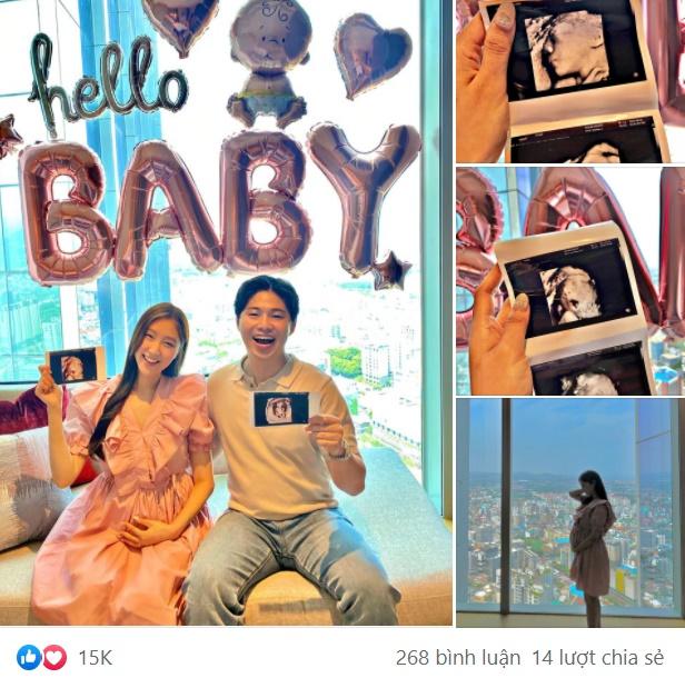 Hot girl đình đám mang bầu 6 tháng sau tuyên bố chuẩn bị lấy chồng-2
