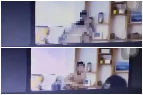 Làm chuyện người lớn với bạn gái nhí trên sân thượng chung cư-1