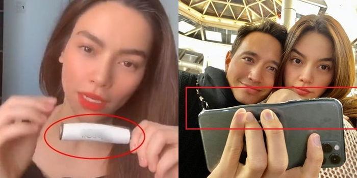 Ngọc Trinh - Nhã Phương bị soi bóp mặt đến cong méo điện thoại-10