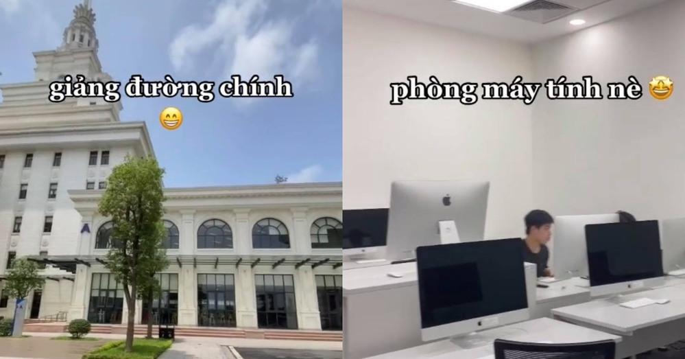 Nữ sinh review đại học có học phí 3.4 tỷ xịn mịn khác nào khách sạn-4