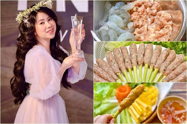 Chàng Tây thoăn thoắt nướng nem lụi, rao bán bánh xèo ở vỉa hè Hà Nội-5