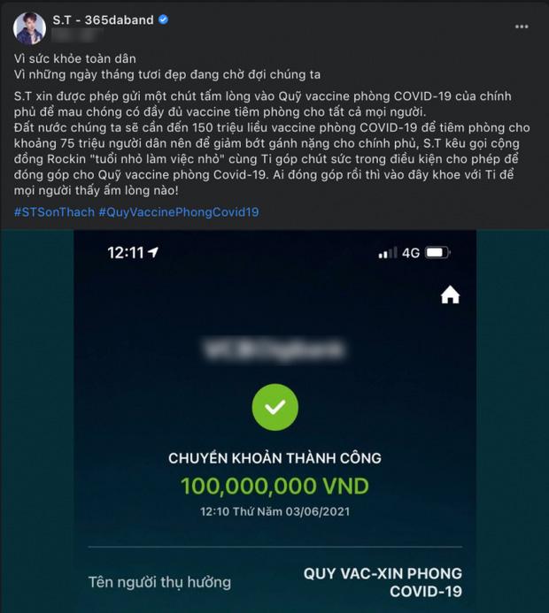 Công khai số tiền loạt sao Vbiz ủng hộ Quỹ vaccine, ai cũng tra cứu được!-5
