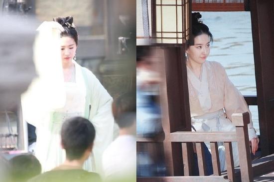 Ảnh hậu trường 'đẹp nức nở dù diễn vẫn dở' của Lưu Diệc Phi