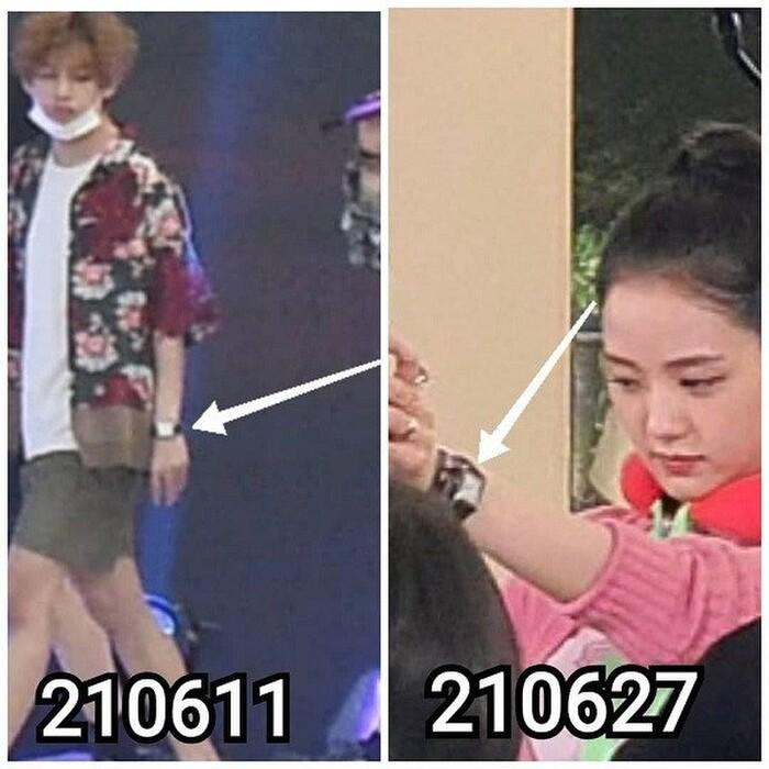 Rộ tin đồn V BTS hẹn hò Jisoo BlackPink thông qua loạt chi tiết-3