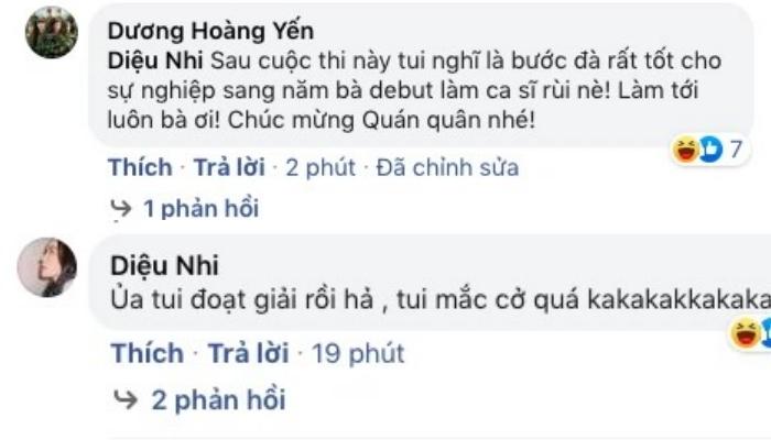 Diệu Nhi giật giải nhất cuộc thi cover hit mới của Dương Hoàng Yến-3