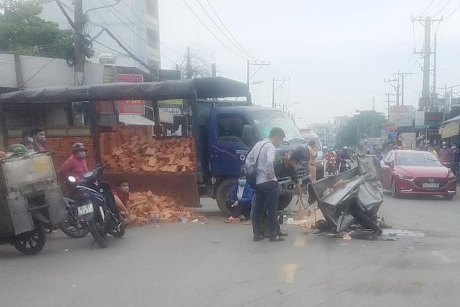 Tai nạn liên hoàn ở TP.HCM, 1 người thiệt mạng-1