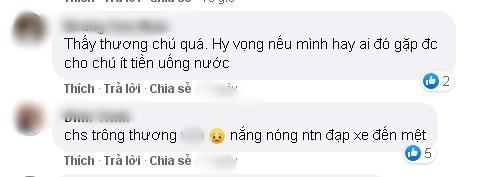 Khách hàng đơ toàn tập khi thấy shipper đạp xe giao hàng giữa trời nắng đổ lửa-5