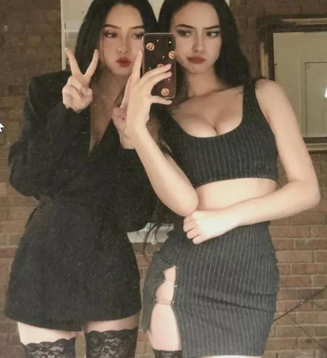 Xinh như hot girl, cặp chị em sinh đôi gây sốc khi tuyển bạn trai chung-2